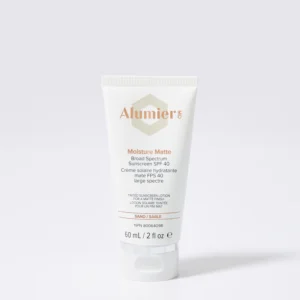 Alumier Sun Screen minimum SPF 30 to prevent thread veins