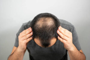 Ideal candidate for a hair loss treatment