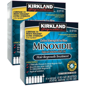 Minoxidil hair regrowth product